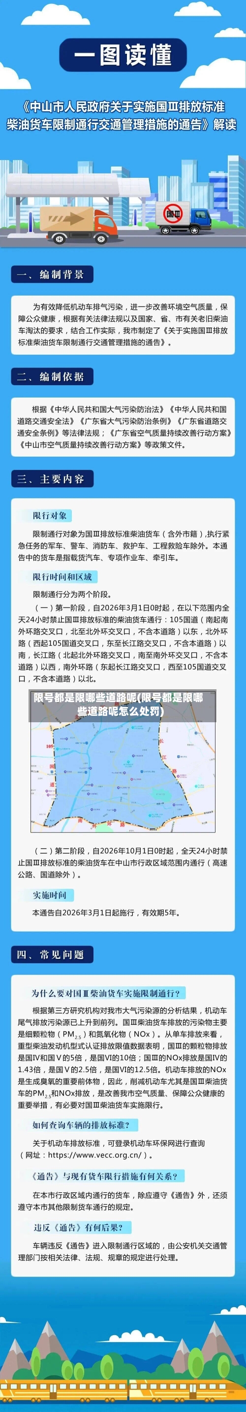 限号都是限哪些道路呢(限号都是限哪些道路呢怎么处罚)
